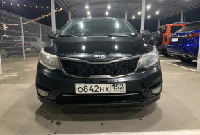 Kia Rio III, 2017 года с пробегом 240 000 км