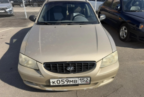 Hyundai Accent, 2003 года с пробегом 186 300 км