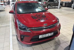 Kia Rio, 2017 года с пробегом 135 000 км