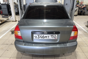 Hyundai Accent, 2009 года с пробегом 278 000 км