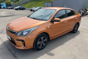 Kia Rio IV, 2017 года с пробегом 142 344 км